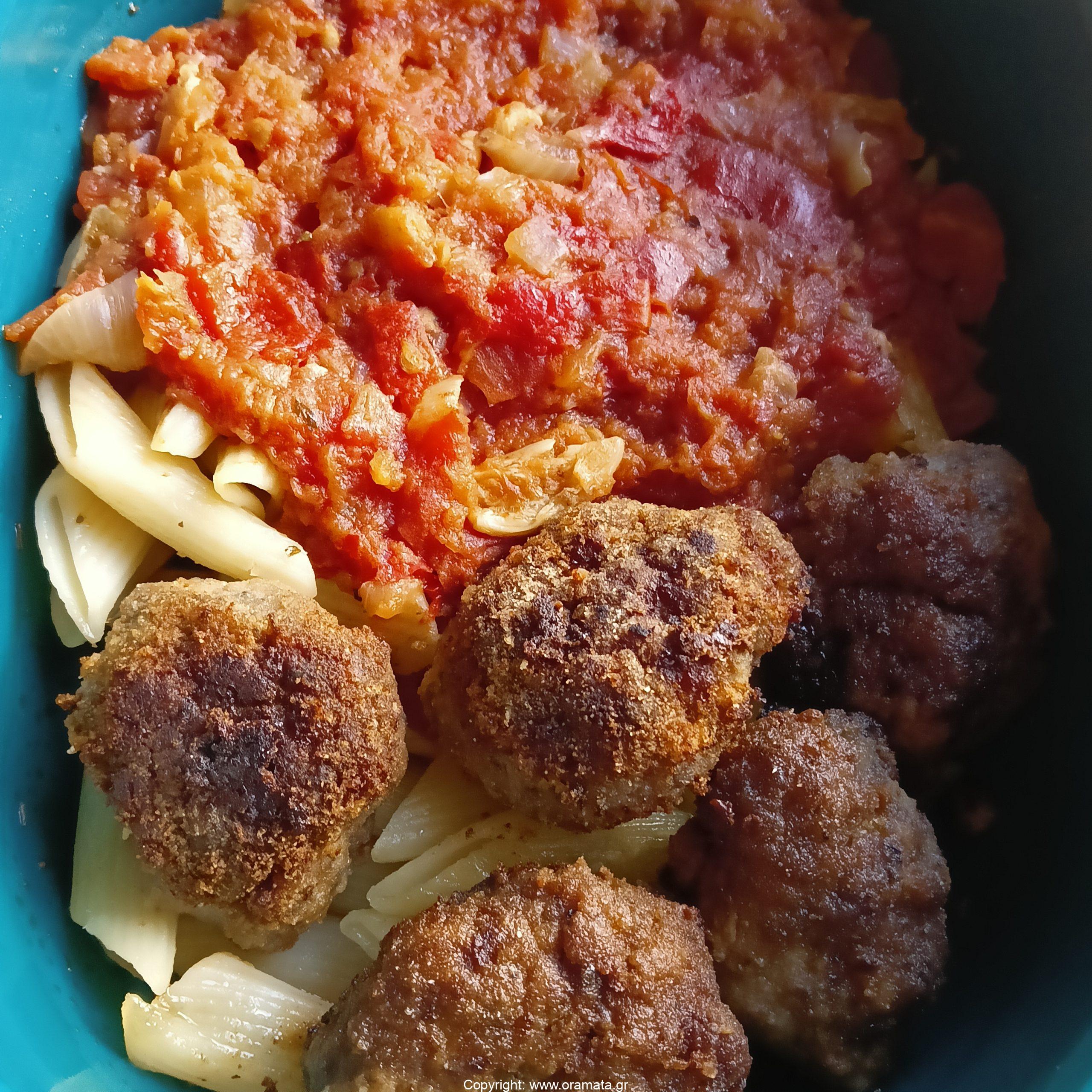 συνταγή για Κεφτεδάκια με πένες  Αριστέας συνταγή για Κεφτεδάκια με πένες  Αριστέας