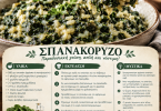 Αυτή η συνταγή για σπανακόρυζο θα σας αρέσει