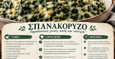 Αυτή η συνταγή για σπανακόρυζο θα σας αρέσει