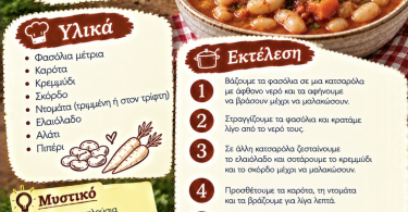 Εύκολη συνταγή για φασολάδα με καρότα
