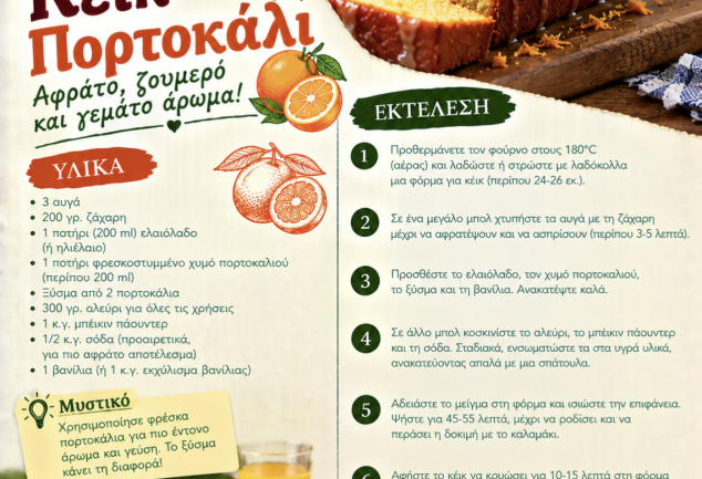 Κέικ πορτοκάλι