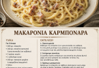 Μακαρόνια καρμπονάρα
