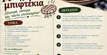 Μπιφτέκια μοσχαρίσια