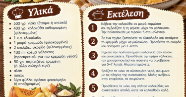 Συνταγή για νιόκι με κολοκύθα