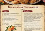 Συνταγή για νόστιμα κουλουράκια πορτοκαλιού Συνταγή για νόστιμα κουλουράκια πορτοκαλιού