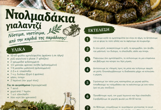 Ντολμαδάκια γιαλαντζί