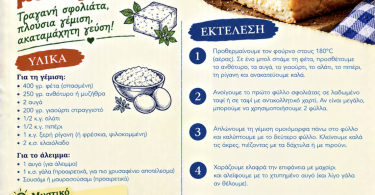 Τυρόπιτα με σφολιάτα